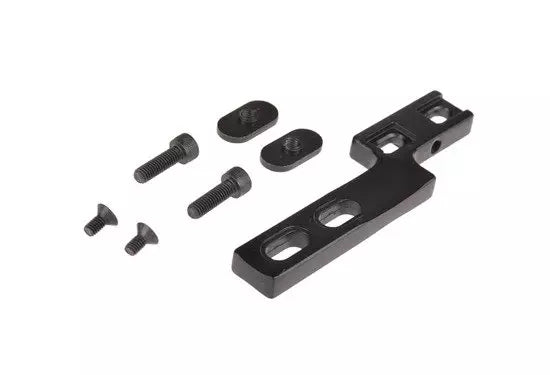 Aluminum front flashlight mount