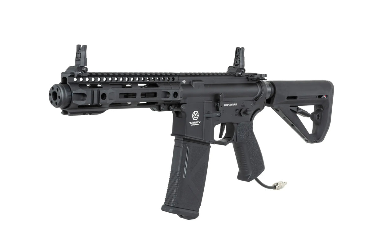 airsoft GATE x ARCTURUS Trinity Armament Alpha SBR 7.9'' HPA PULSAR D &amp; TITAN II Bluetooth® training carbine