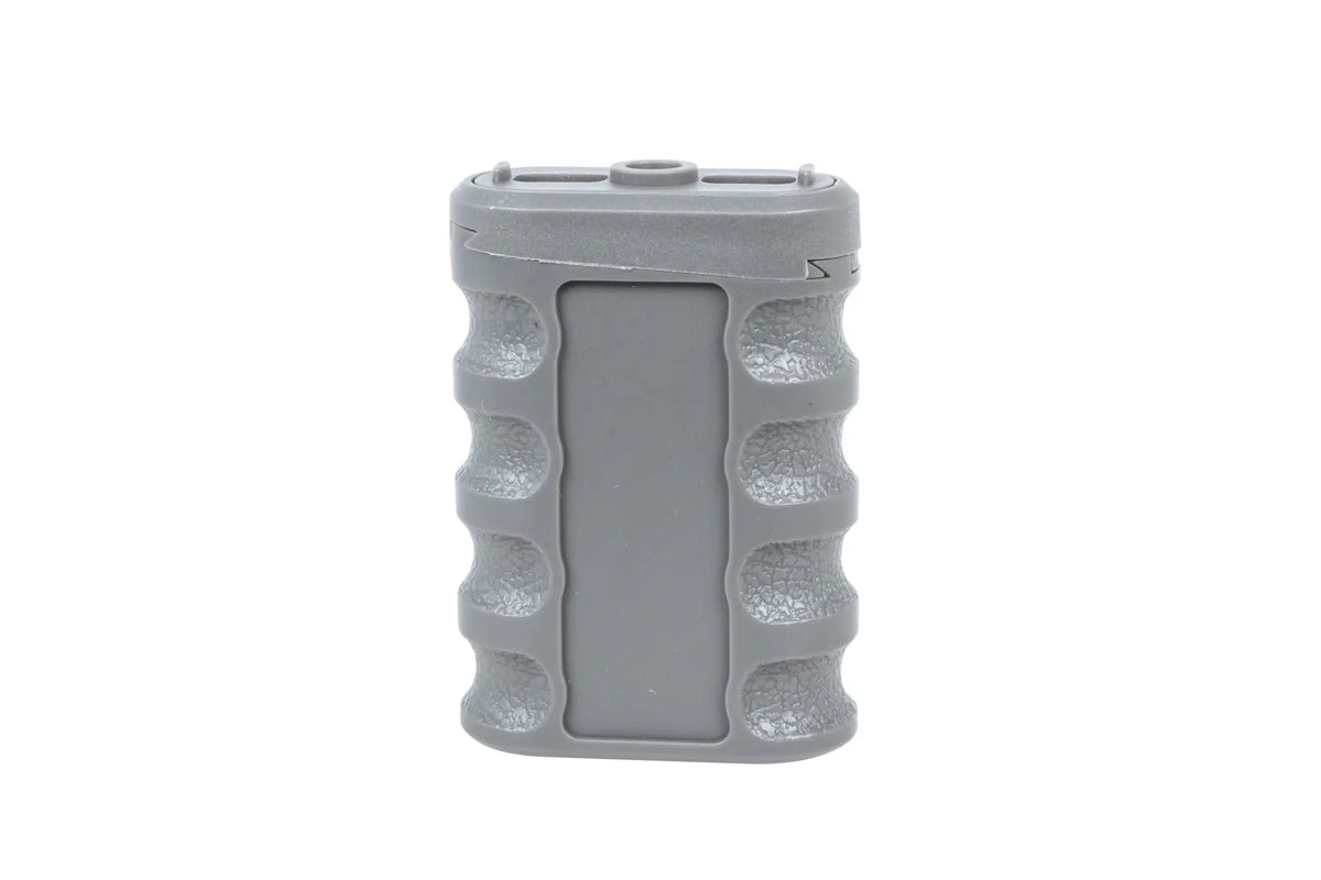 JJ Airsoft JA-1394 angled front grip for M-LOK/Keymod rail (nylon) Grey