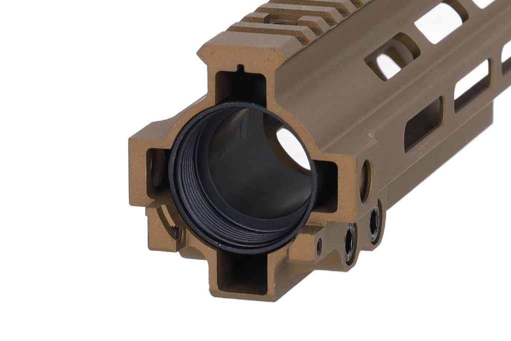 Specna Arms MK8-style M-LOK 7" mounting rail for M4/AR15 replicas - Chaos Bronze