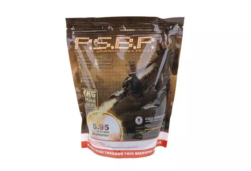 5000pcs 0,2g P.S.B.P. BBs - black