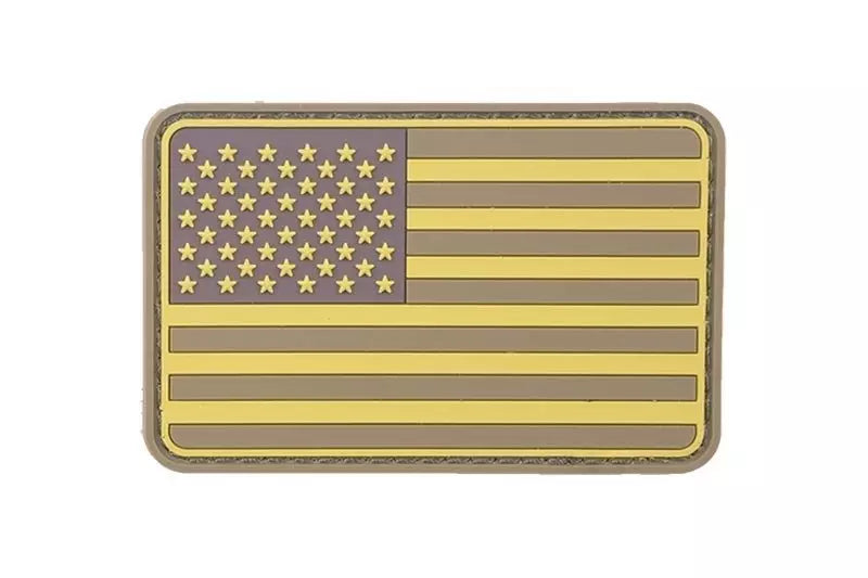 USA Patch - dark earth
