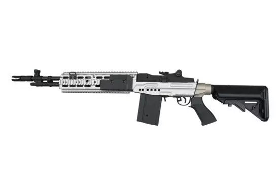 CM032 EBR SF rifle replica - silver