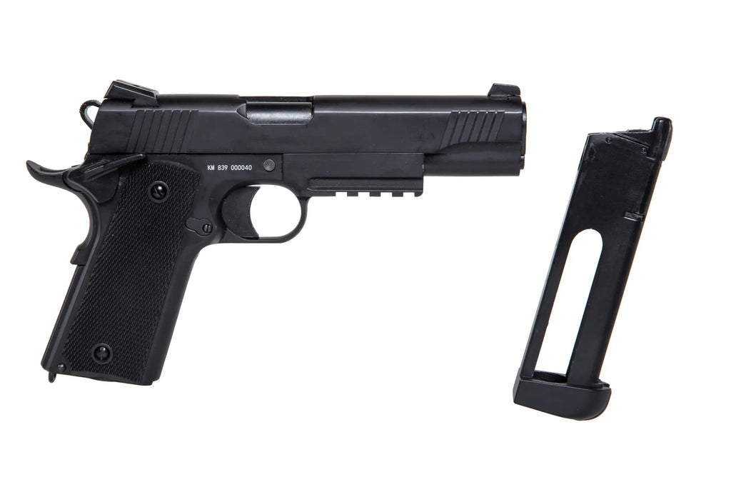 Airsoft Pistol Double Bell CQBP 739 CO2 Black
