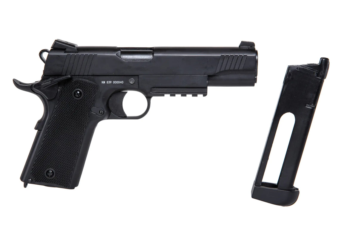 Airsoft Pistol Double Bell CQBP 739 CO2 Black