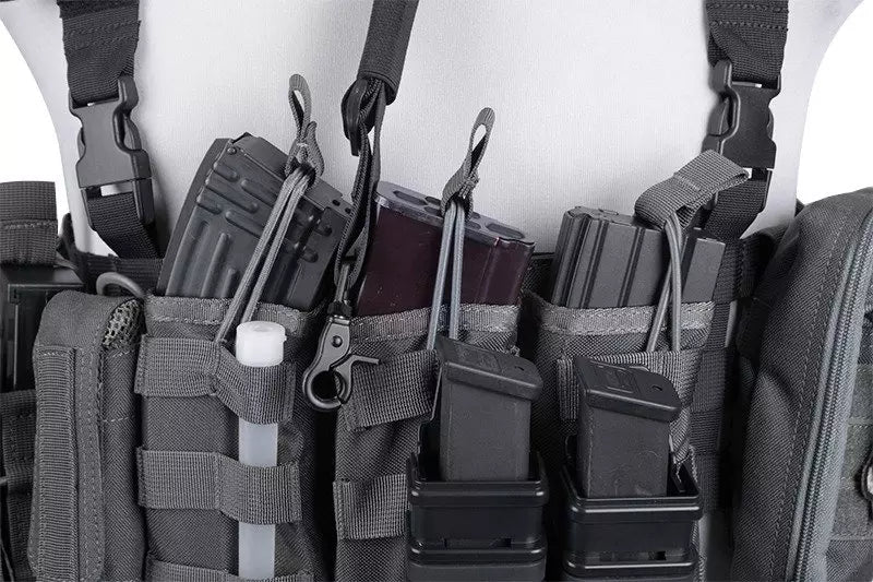 Triple Open I Pouch for AK/M4/G36 Magazines - Ranger Green