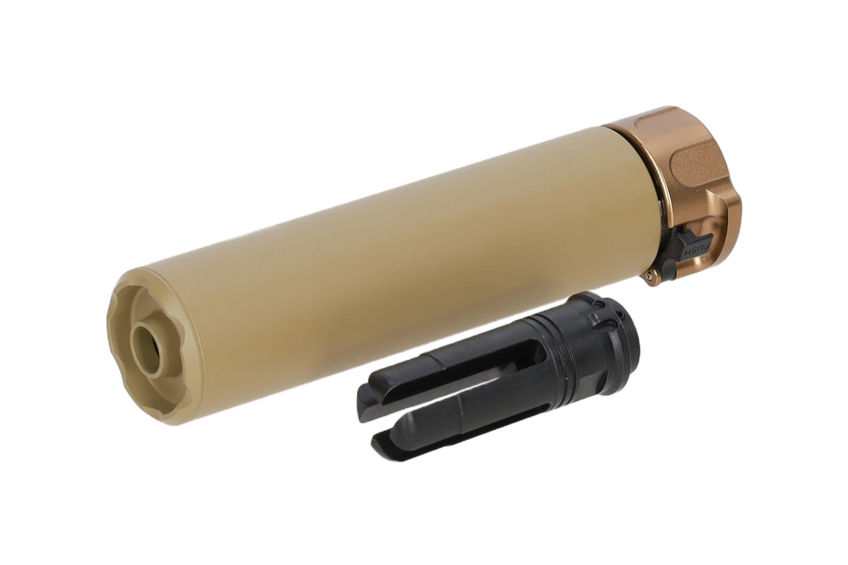 SOCOM556 RC2 Type Silencer  - Tan