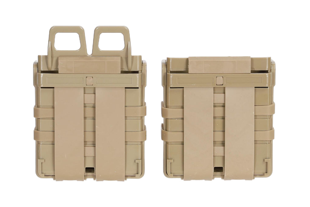 Podwójna ładownica SATAC Open III (L) na magazynki 7,62mm Tan