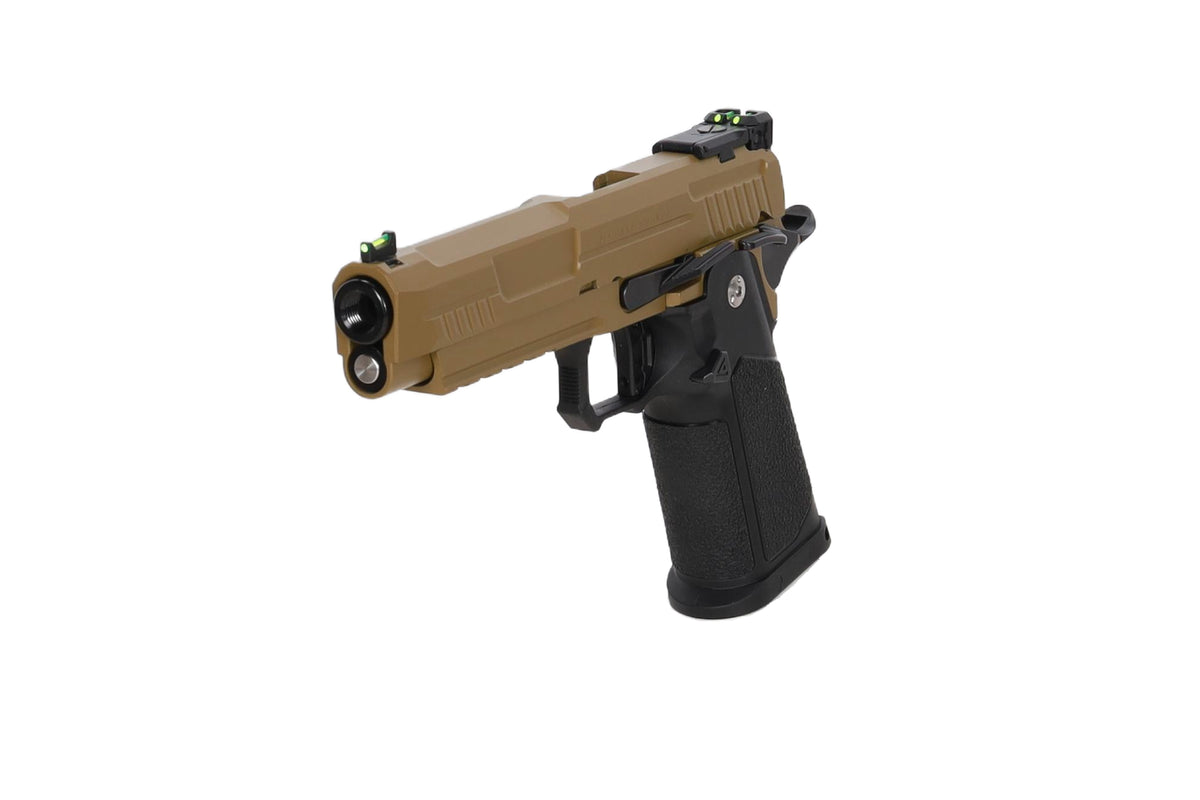 Arcturus Hi-Capa Vanguard 5" Gun GBB - Half-Tan