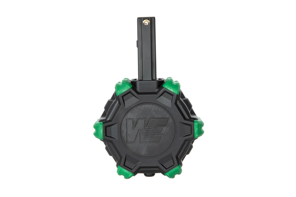 350rd Drum Green Gas Magazine for WE M4/M16 GBBR Replicas