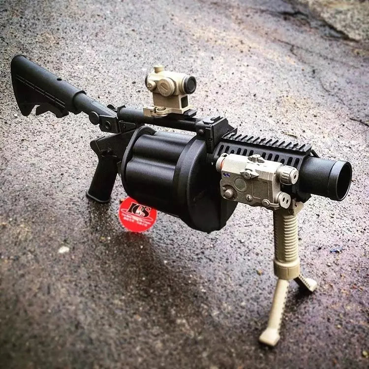 Replica of ICS-190 MGL revolver grenade launcher