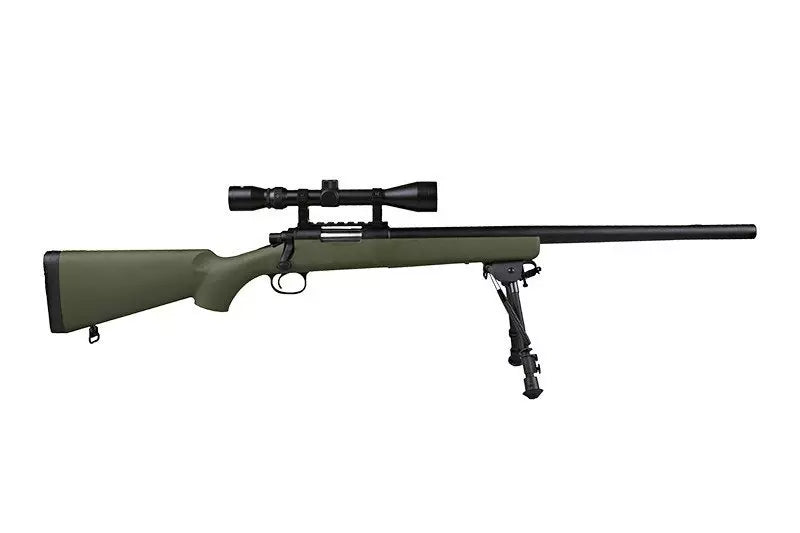 SW-10 Sniper Rifle Replica with scope and bipod (Upgraded) - olive