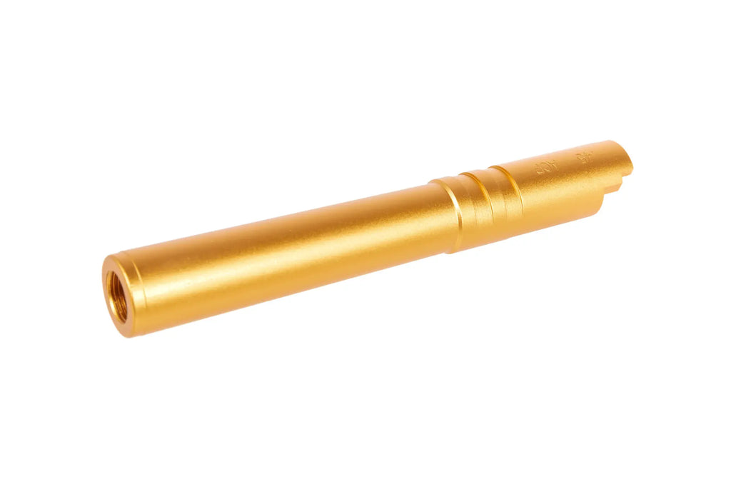 Aluminium 5KU external barrel for TM Hi-Capa 5.1 replicas Gold