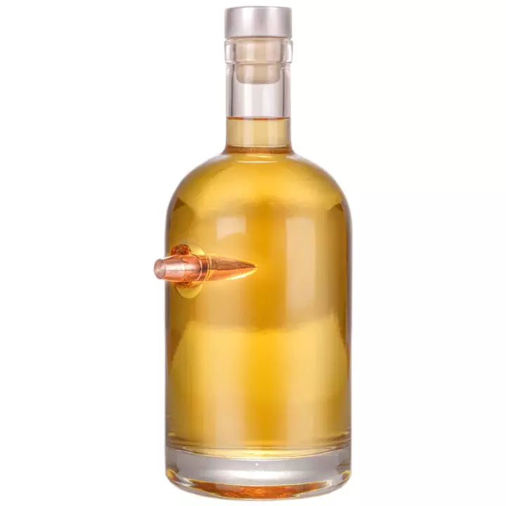 Decanter with .50 Cal Bullet