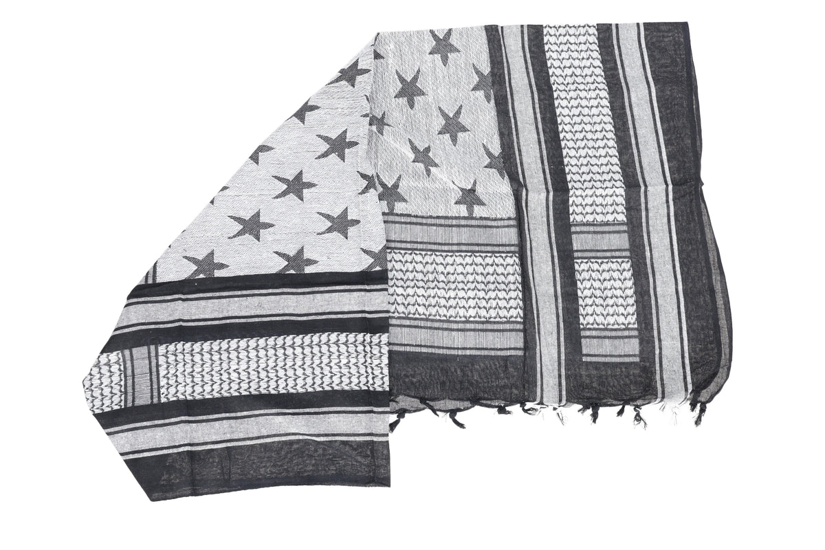 Specna Arms Shemagh Stars Sling Black and White