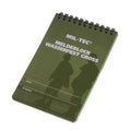 Mil-Tec - Waterproof All Weather Notebook - 50 sheets - 150 x 100 mm - 15981002