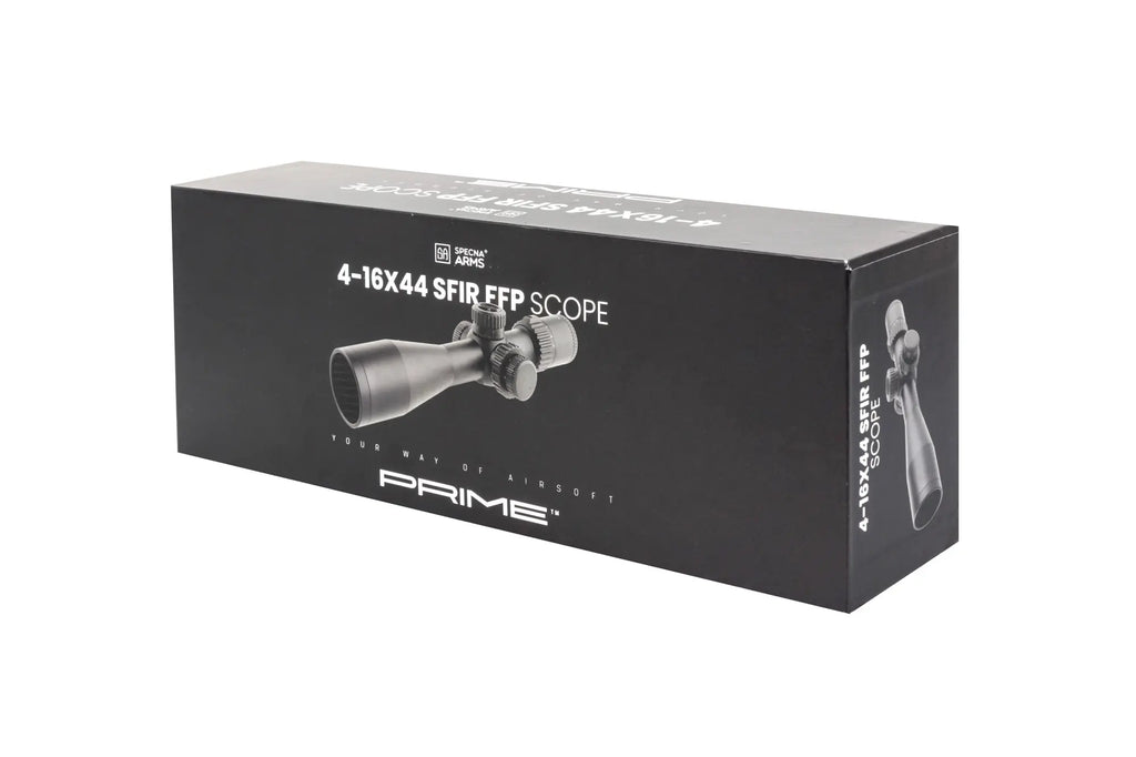Specna Arms PRIME™ 4-16X44 SFIR FFP riflescope Black