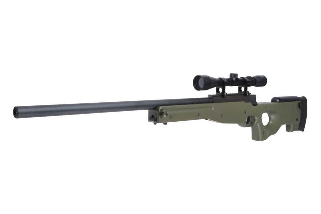 WELL MB01 ASG sniper rifle with scope Olive