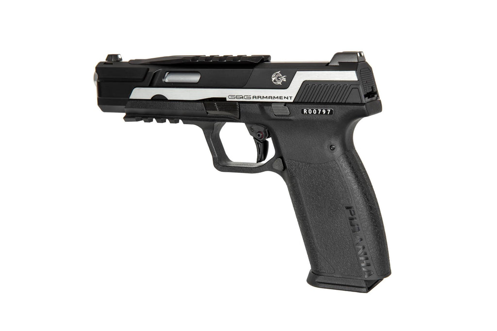 Piranha TR Pistol Replica - silver
