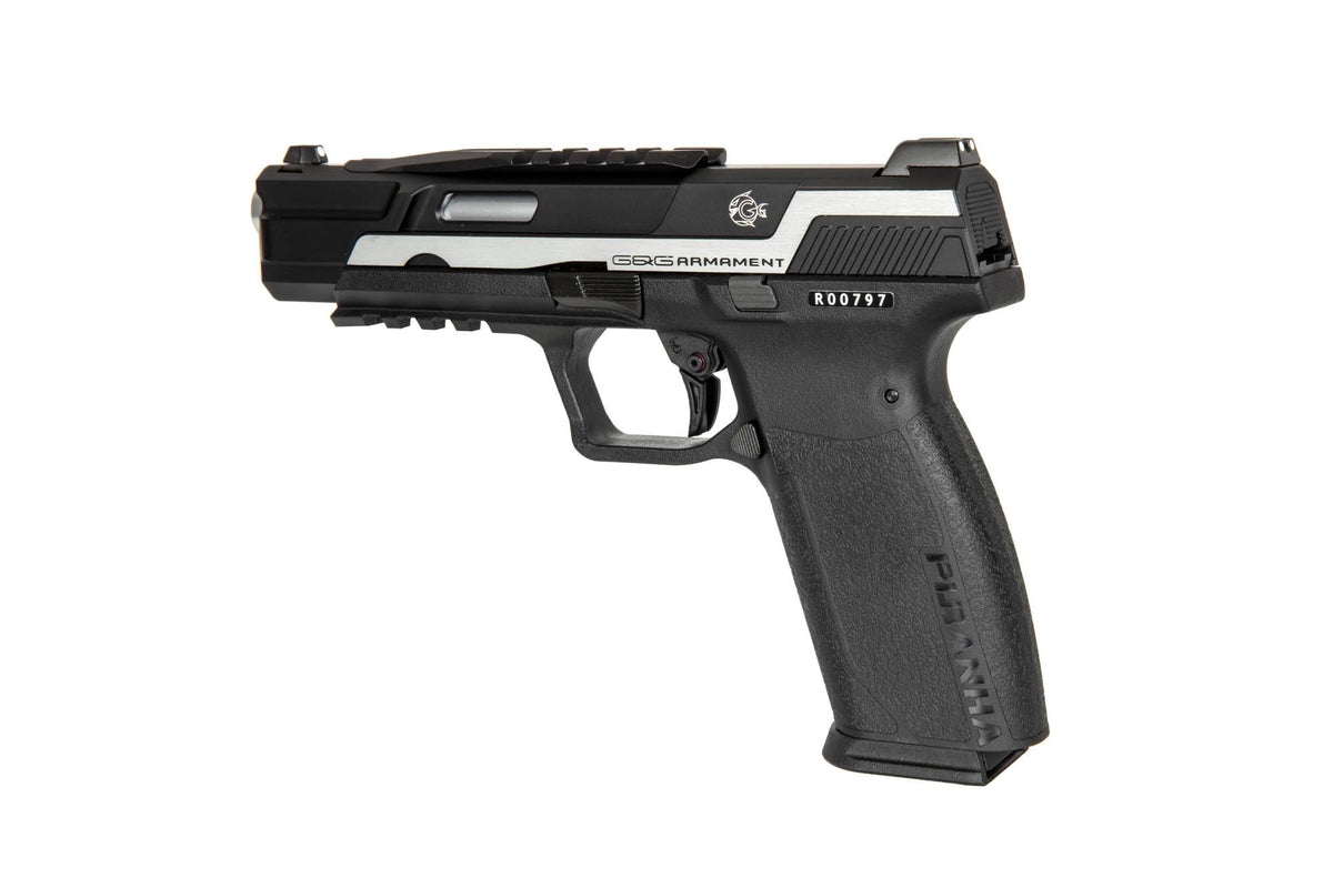 Piranha TR Pistol Replica - silver