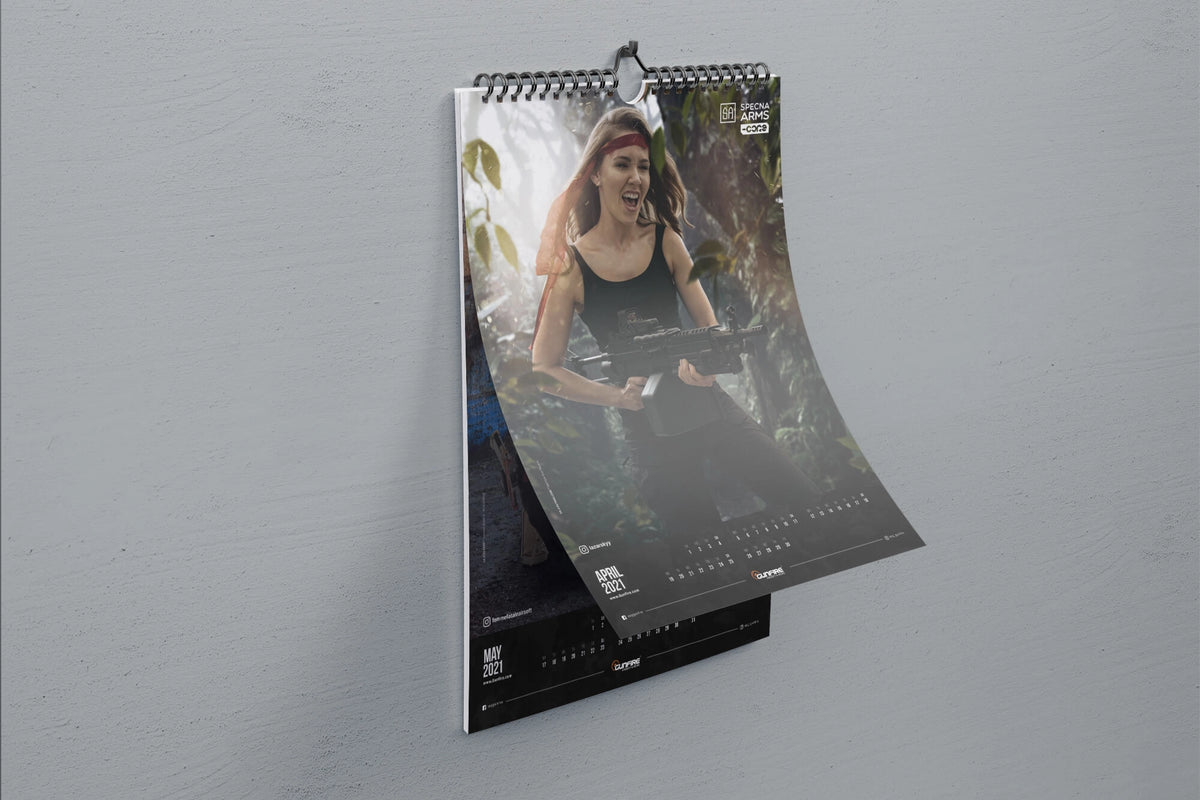 Gunfire Girls 2021 Calendar