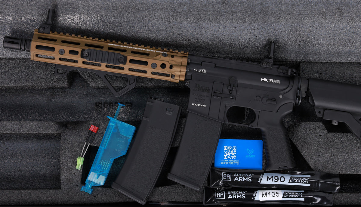 Specna Arms Daniel Defense® RIS III 10.5'' SA-P27 PRIME™ BLDC™ Aster II ETU Chaos Bronze airsoft Carbine