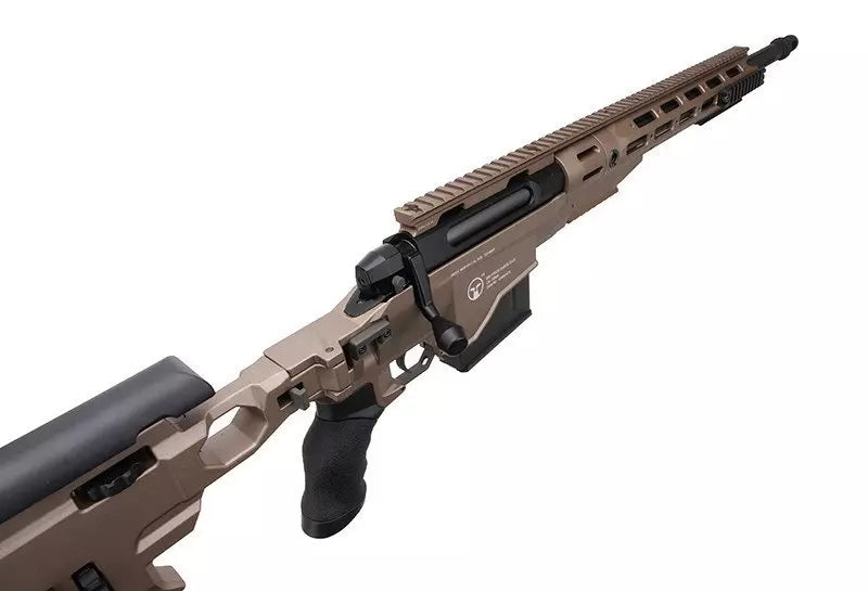 MSR 338 spring action rifle replica