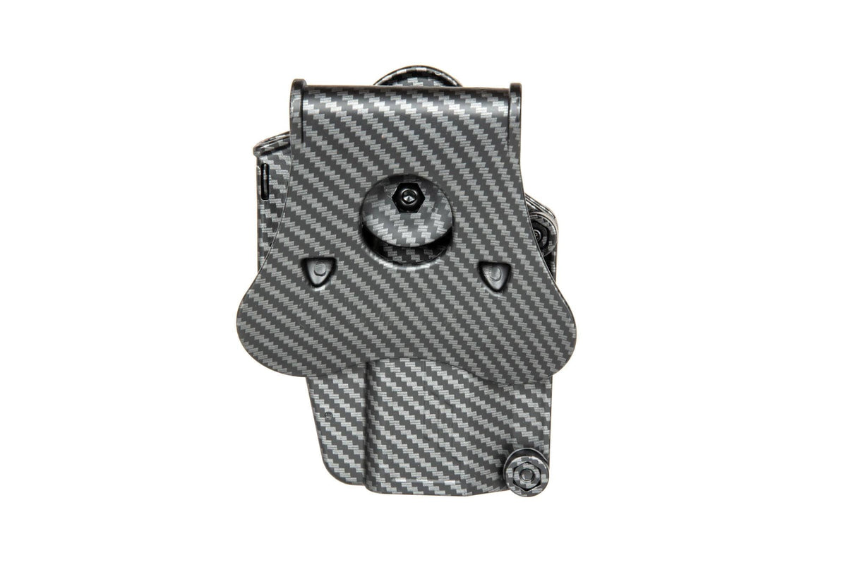 Per-Fit™ Multi fit Holster, fits 200+ guns (LEFT HAND) - CARBON
