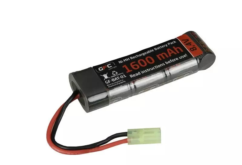 8.4V 1600mAh NiMH rechargeable battery