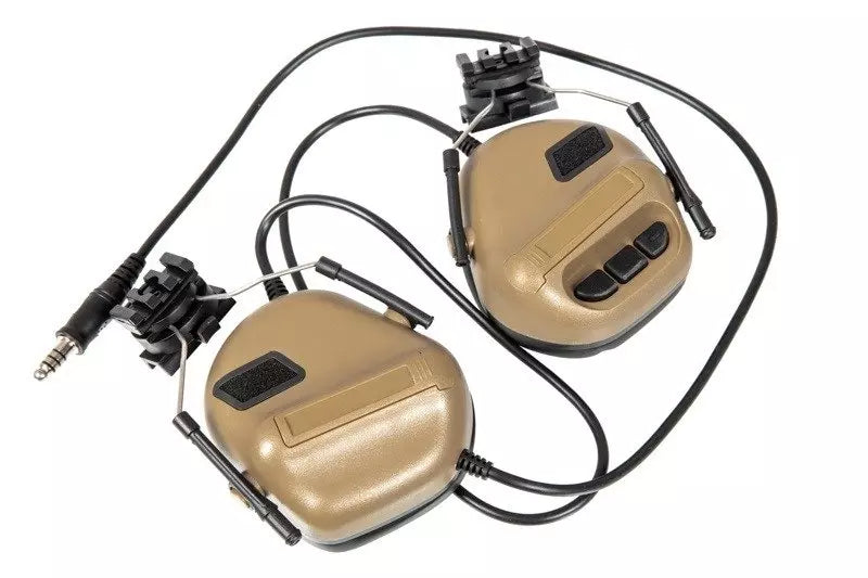 ERM Helm Headset – Tan