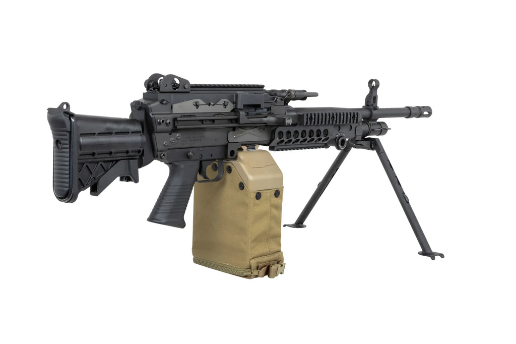 airsoft Vega Force Company MK48 MOD1 Tactical Machine Gun Black