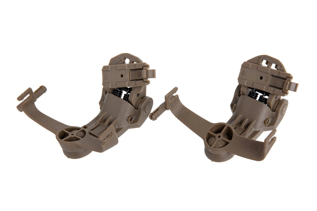 Comtac Woport headphone adapter for ARC rails (Type AMP) Tan