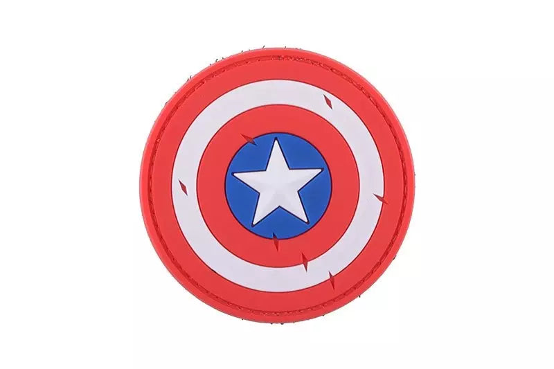 Shield of Captain America - Red - 3D Patch