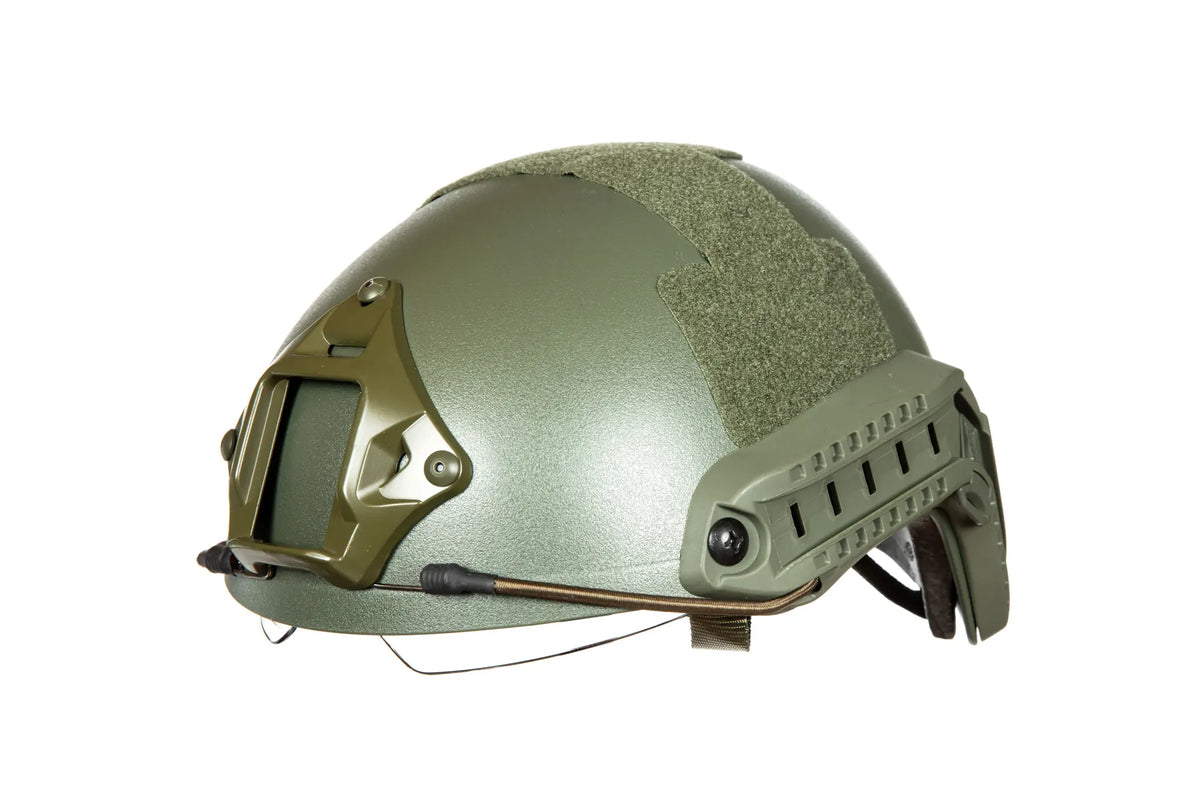 X-Shield MH helmet replica with goggles - Olive