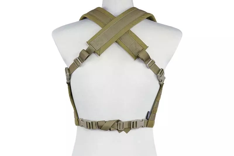 MOLLE Base Chest Rig Tactical Vest - Khaki