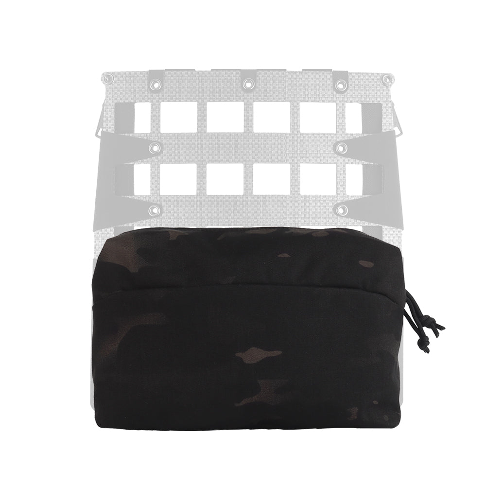 Universal pocket Wosport Cargo 6x3 Laser Cut Horizontal Multicam Black
