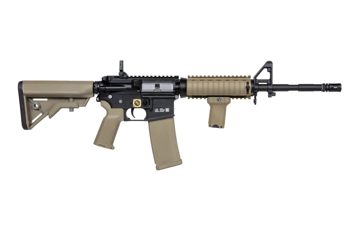 Specna Arms RRA SA-E03 EDGE™ ETU 1.14 J Half-Tan airsoft rifle