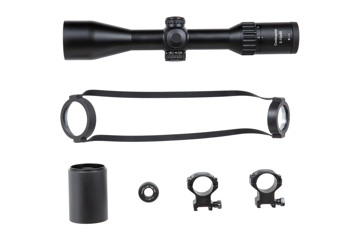 Vector Optics CONTINENTAL X6 2-12X50 G4 HUNTING hunting scope Black
