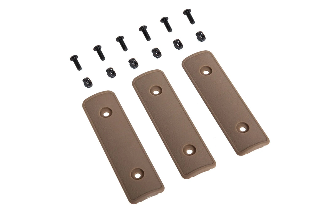 KeyMod & M-LOK Dark Earth rail protection panels