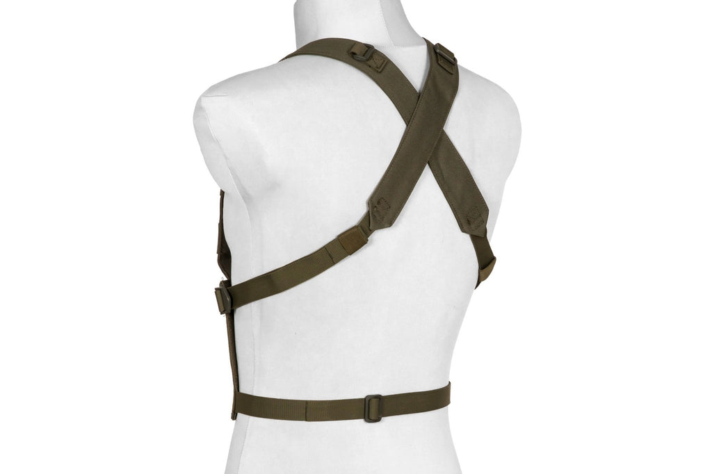 Chest Rig Laser-Cut Tactical Vest - olive