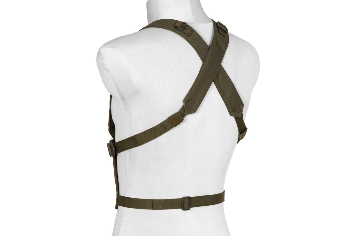 Chest Rig Laser-Cut Tactical Vest - olive