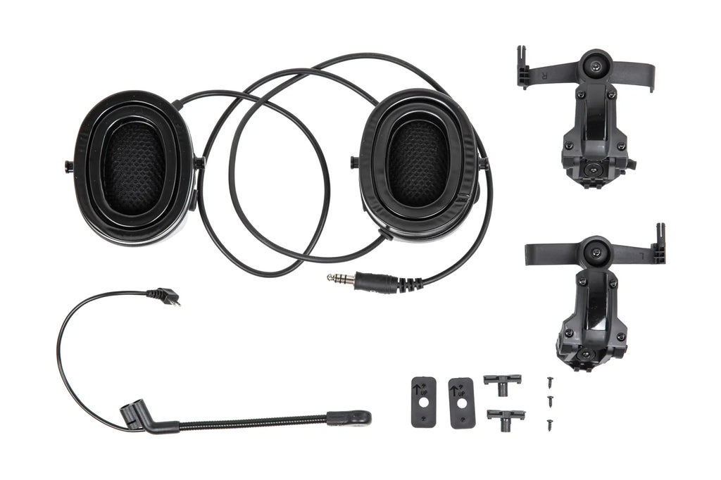 Wosport C5 HD-24 Active Hearing Protection Black
