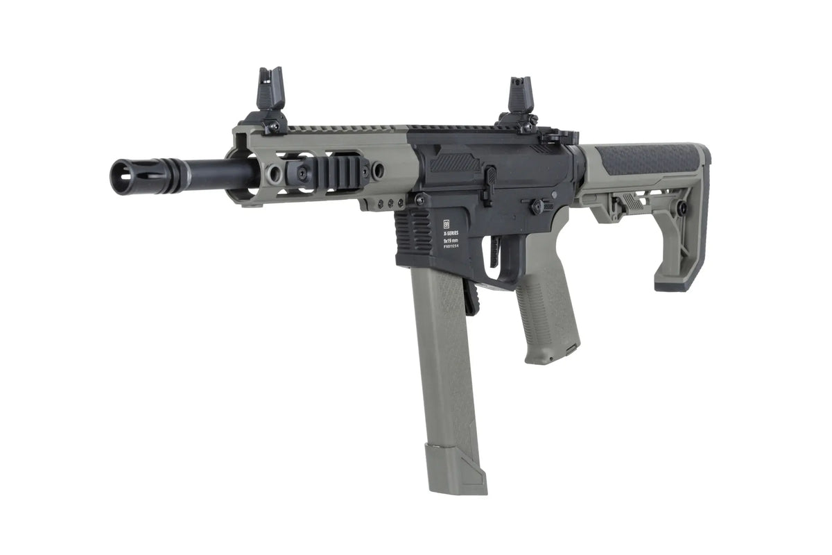 Specna Arms M4/AR15 SA-FX01 FLEX Gen.2 9" AEG Assault Rifle – Olive Green