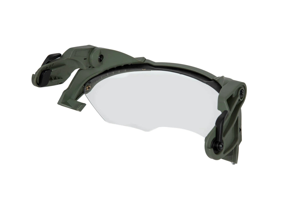 Goggles / Visor for FAST type helmets - olive