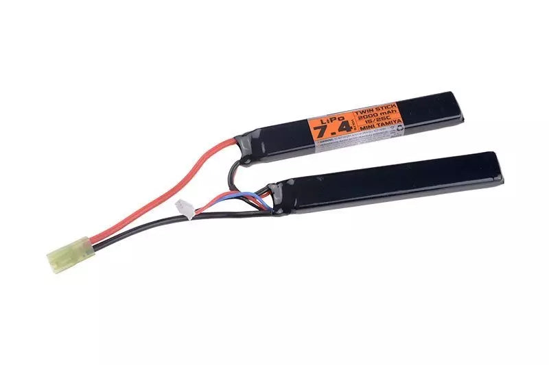 LiPo 7.4V Valken Energy 2000mah 15/25C battery (2-module)