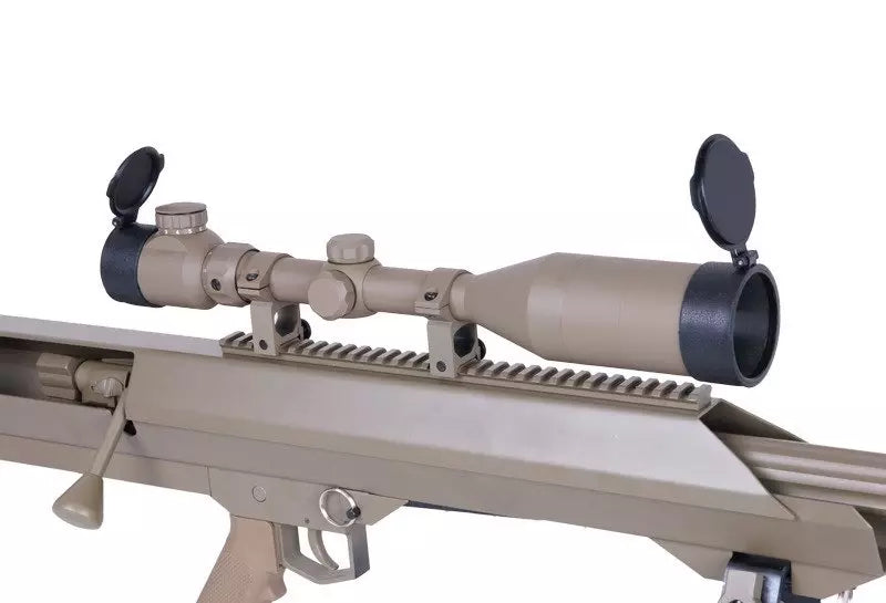 SW-01 sniper rifle replica (with scope) - tan