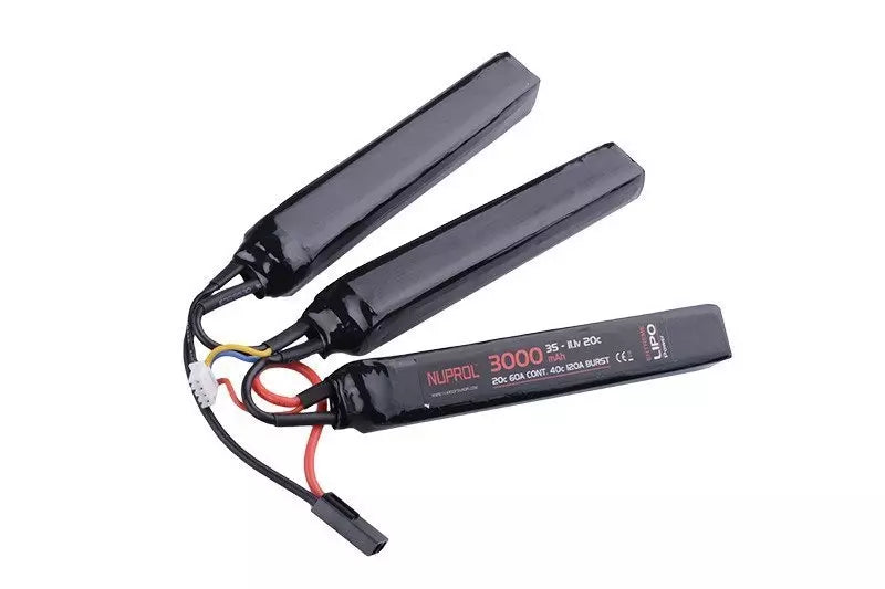 LiPo Extreme 11.1.V 3000mAh 20C battery - Nunchuck Type
