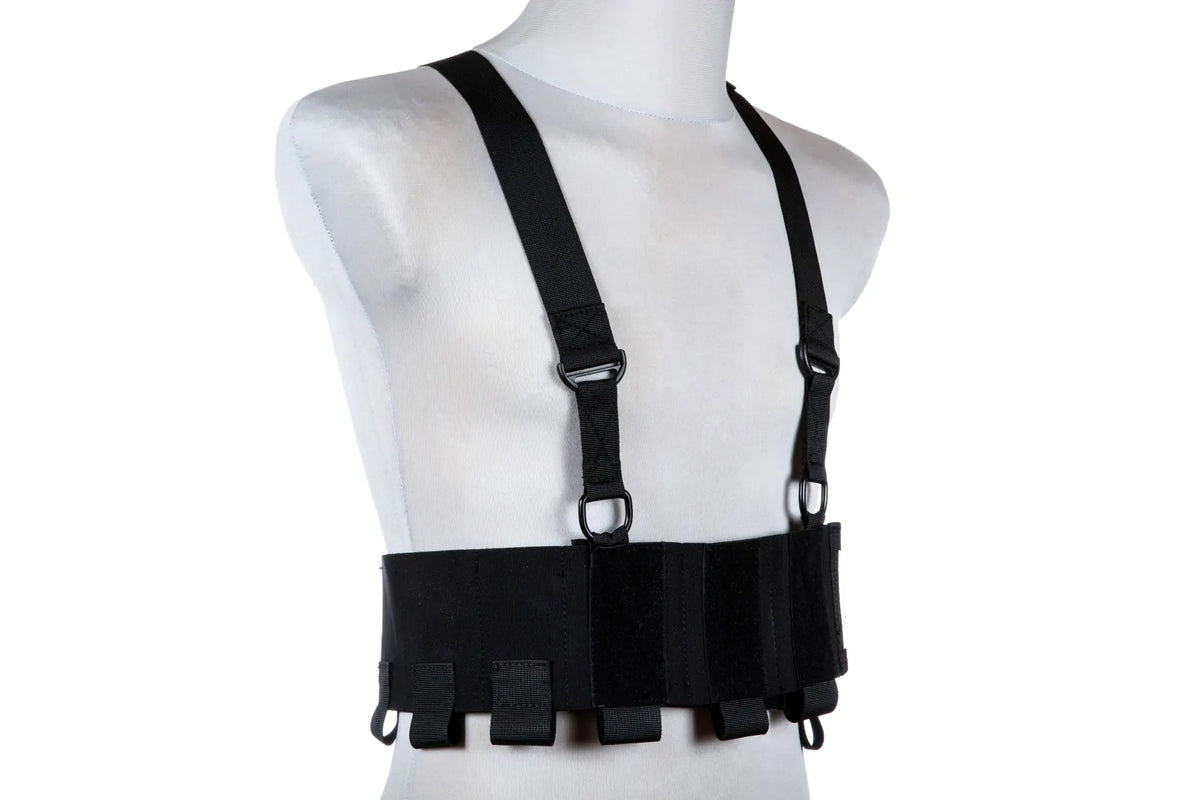 Low-Vis Chest Rig - Black