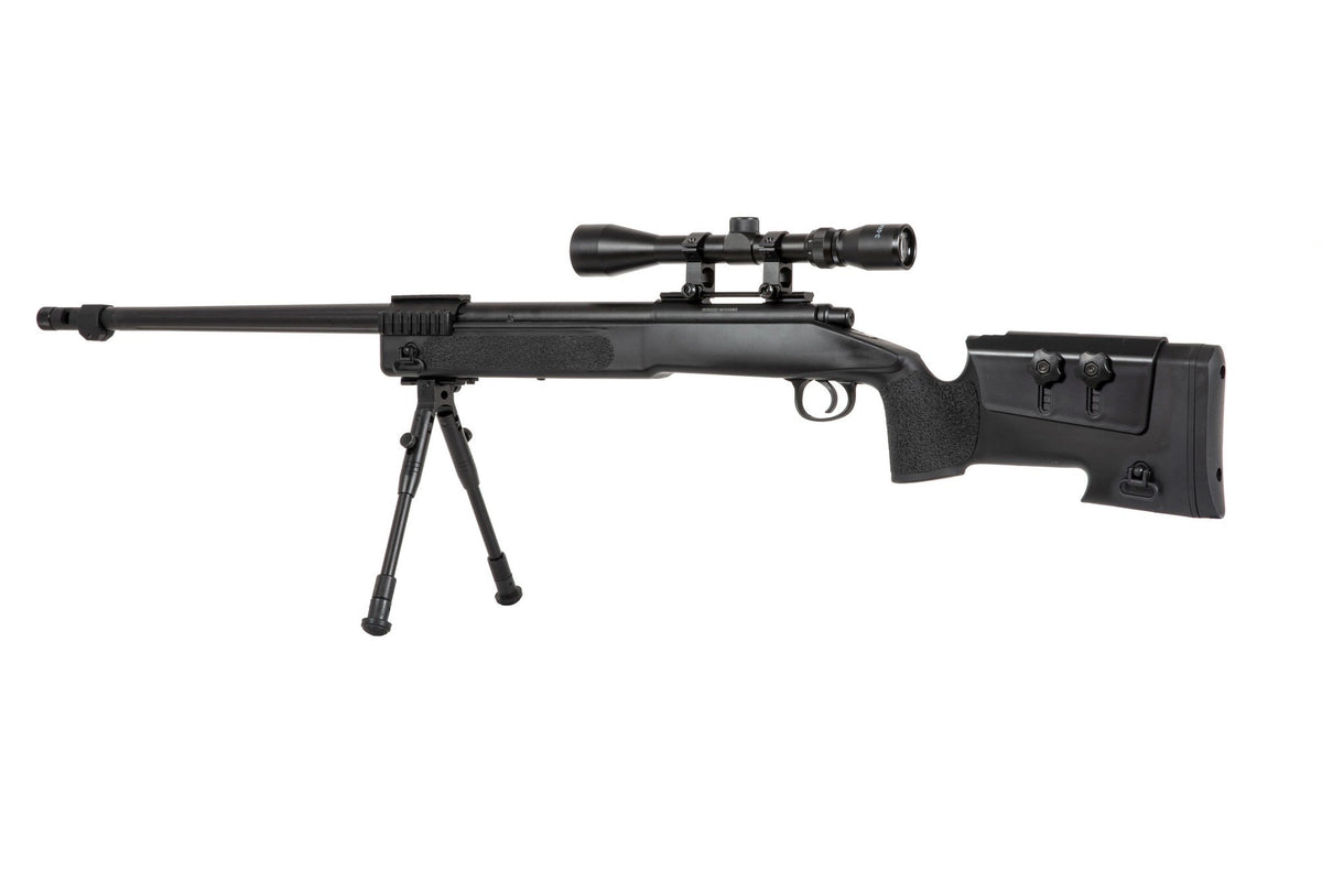 MB16D Sniper Rifle Replica with Scope and Bipod