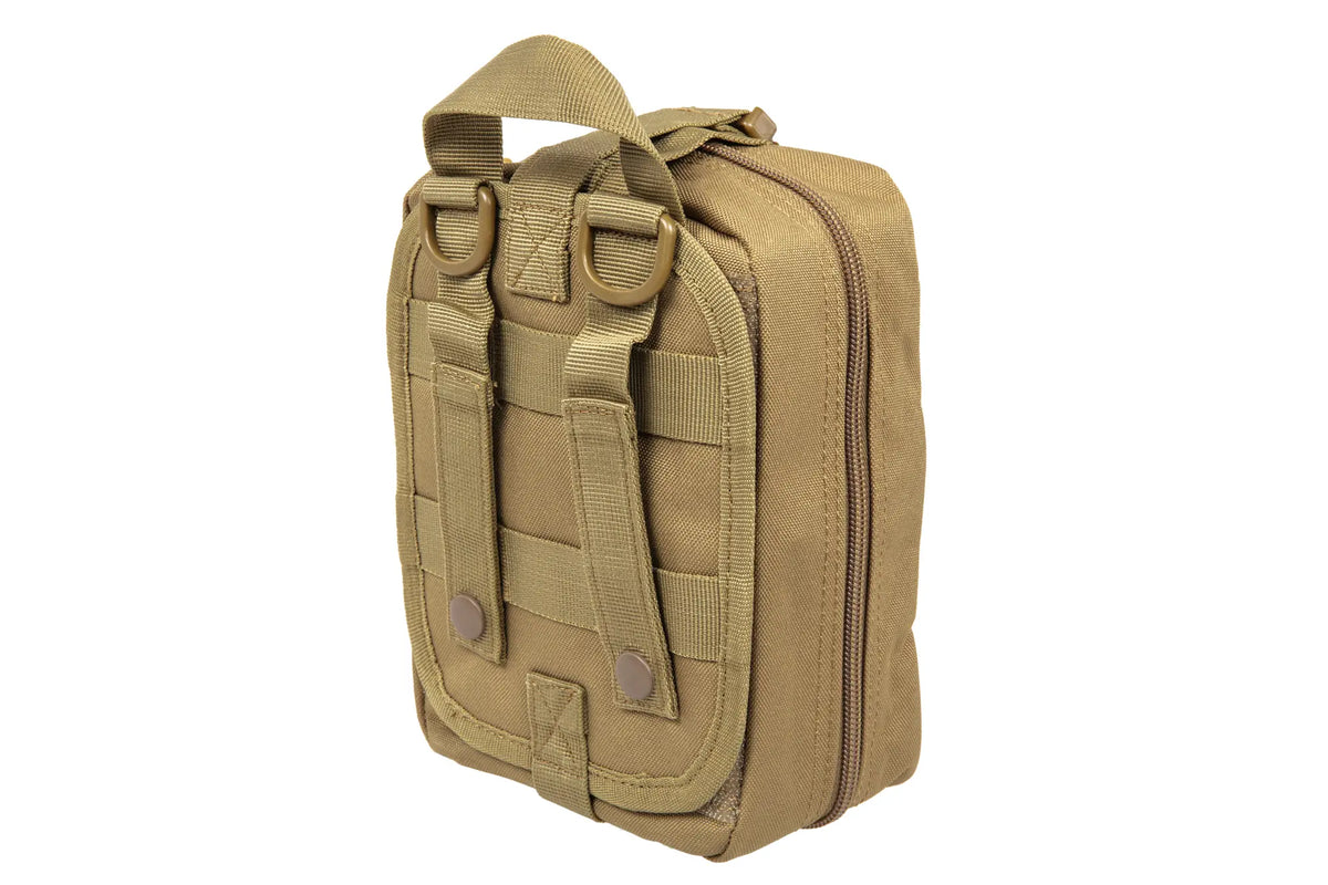Apteczka zrywana Molle z naszywką Medyk GFC Tactical Tan
